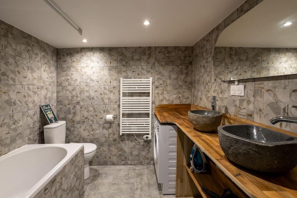 New 2 Br- 2 Bedroom In Paris 15 Eiffel Clim מראה חיצוני תמונה